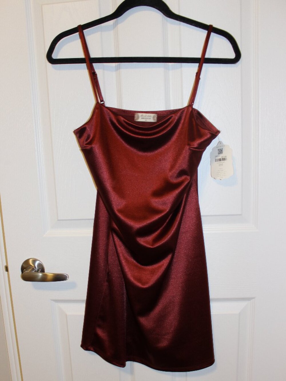 Cowl Neck Slip Dress